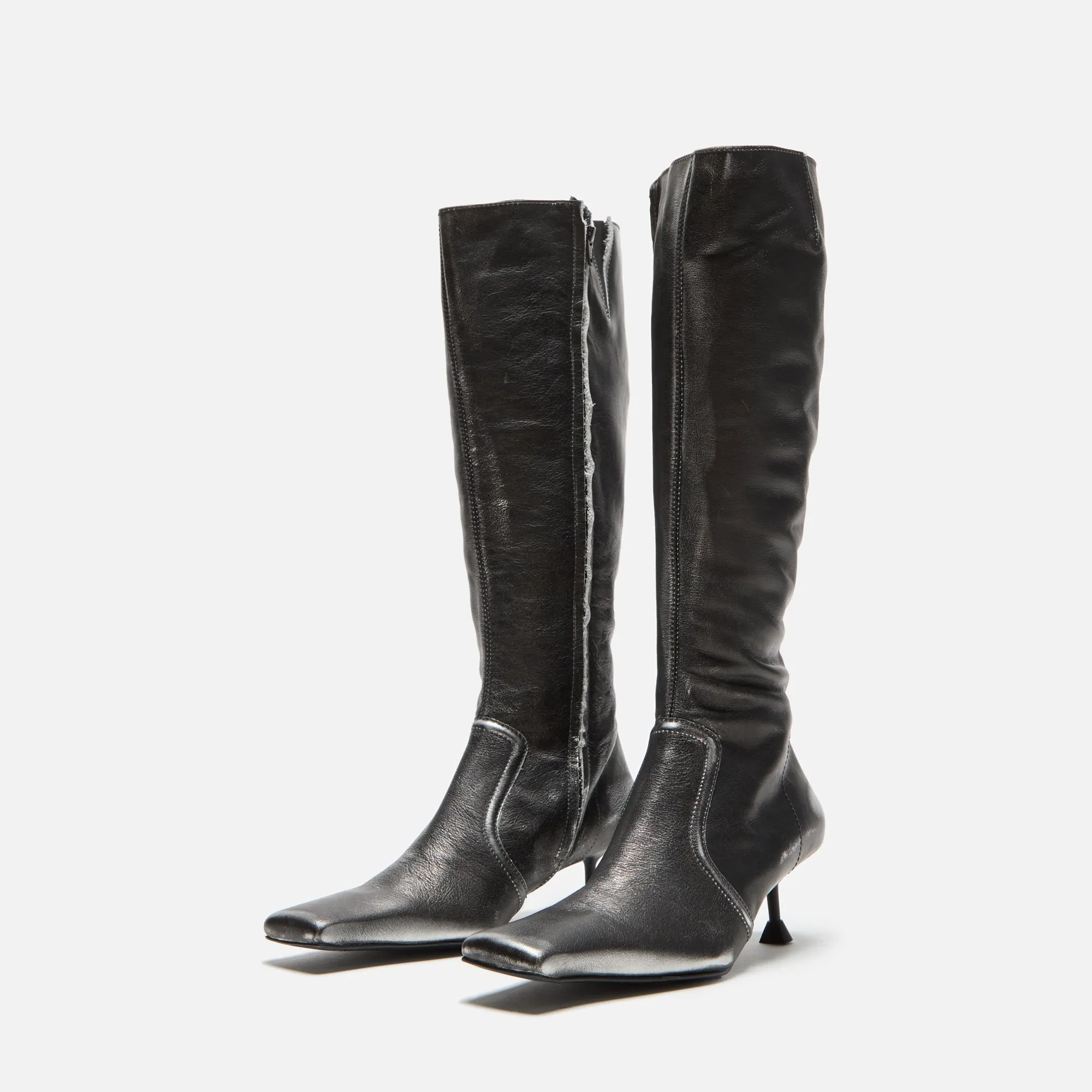 Miista Vikki Tall Boots - Black Grey sold by Kith product image thumbnail 2