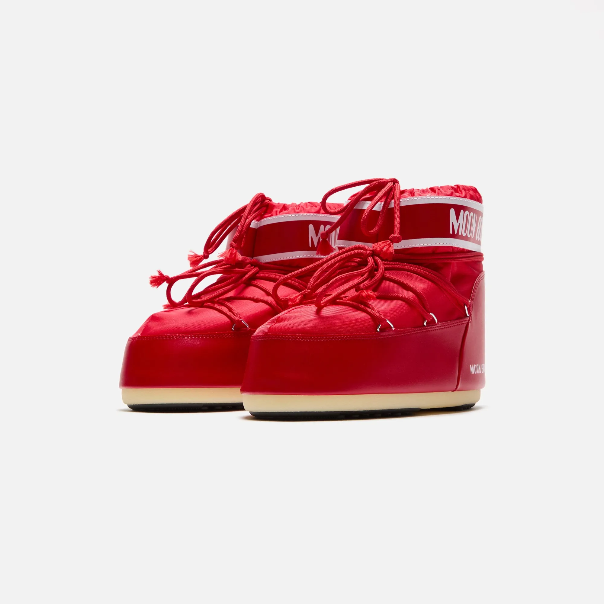 Moon Boots Icon Low - Nylon Red sold by Kith product image thumbnail 2