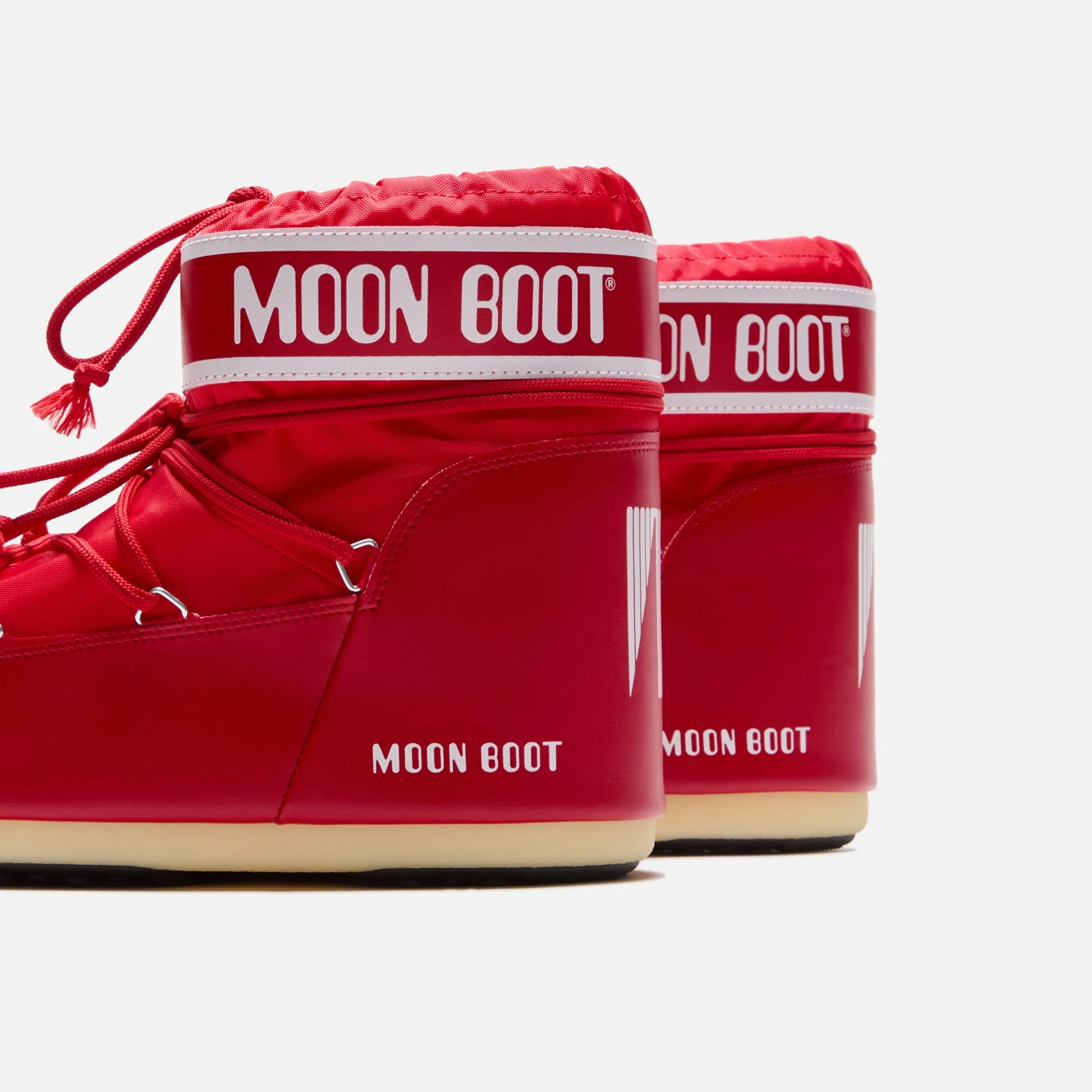 Moon Boots Icon Low - Nylon Red sold by Kith product image thumbnail 3