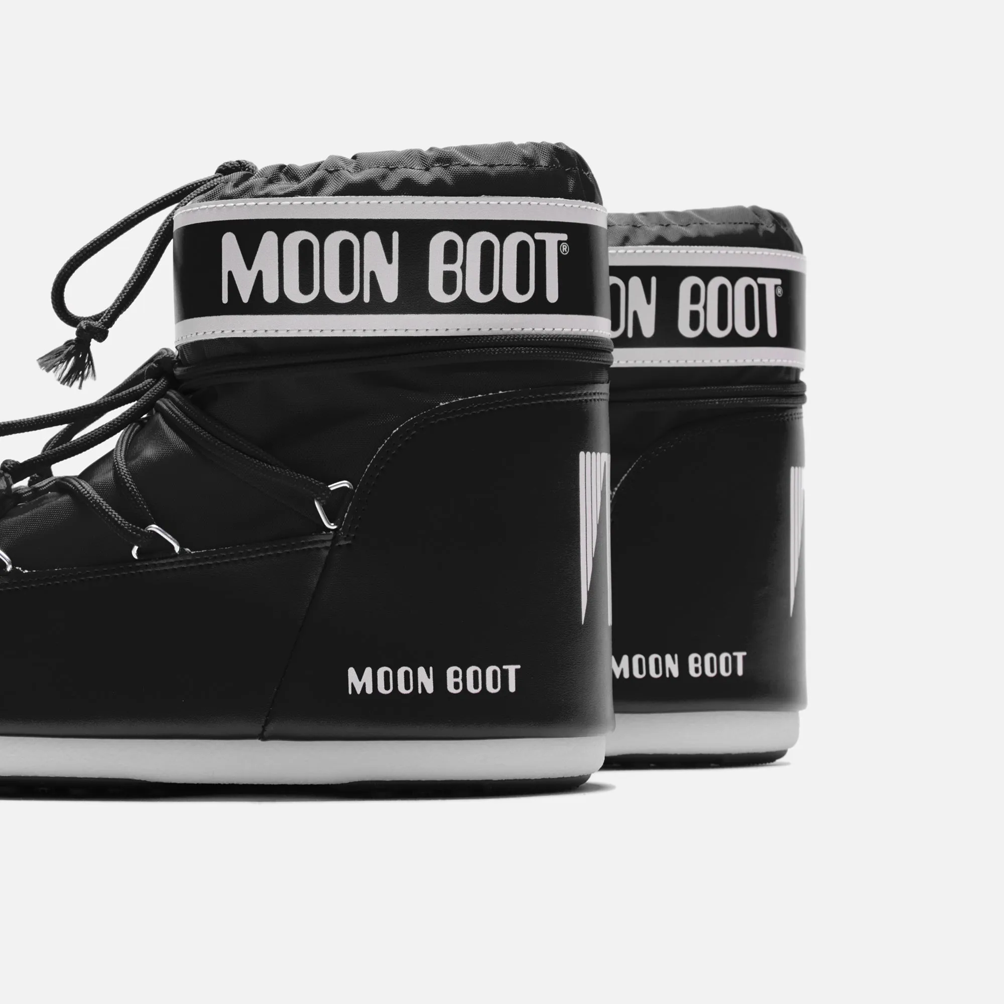 Moon Boots Icon Low - Nylon Black sold by Kith product image thumbnail 3