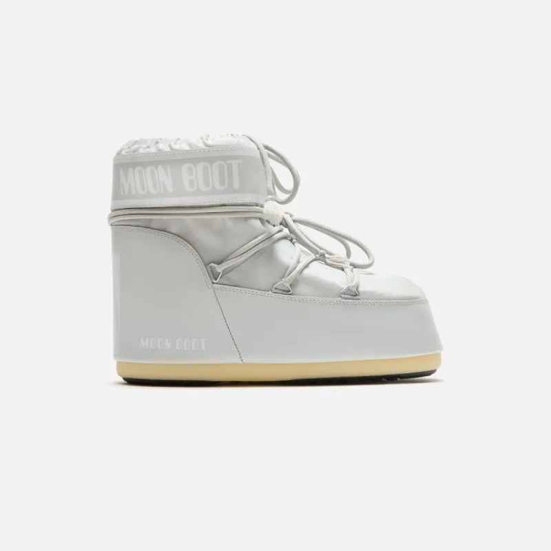Moon Boots Icon Low - Glacier Grey sold by Kith