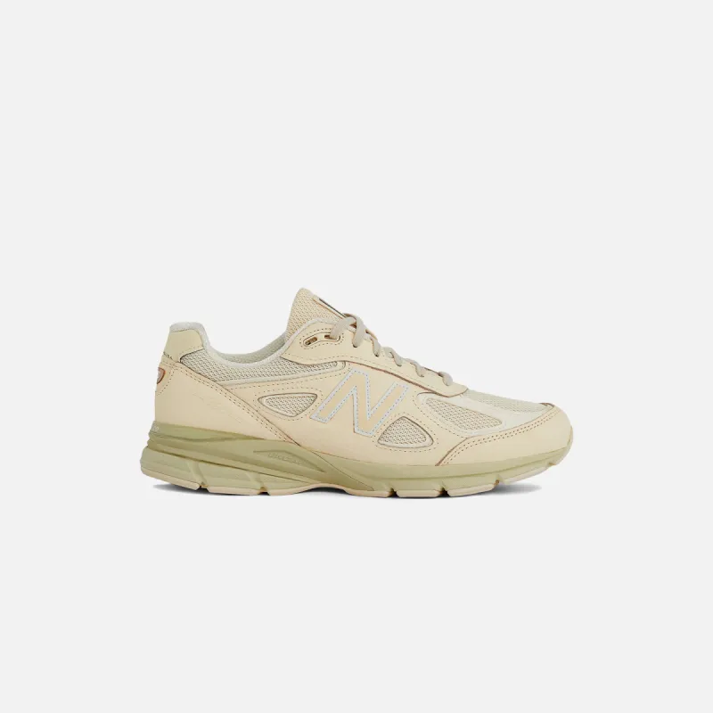 New Balance 990V4 - Macadamia Nut / Morel sold by Kith