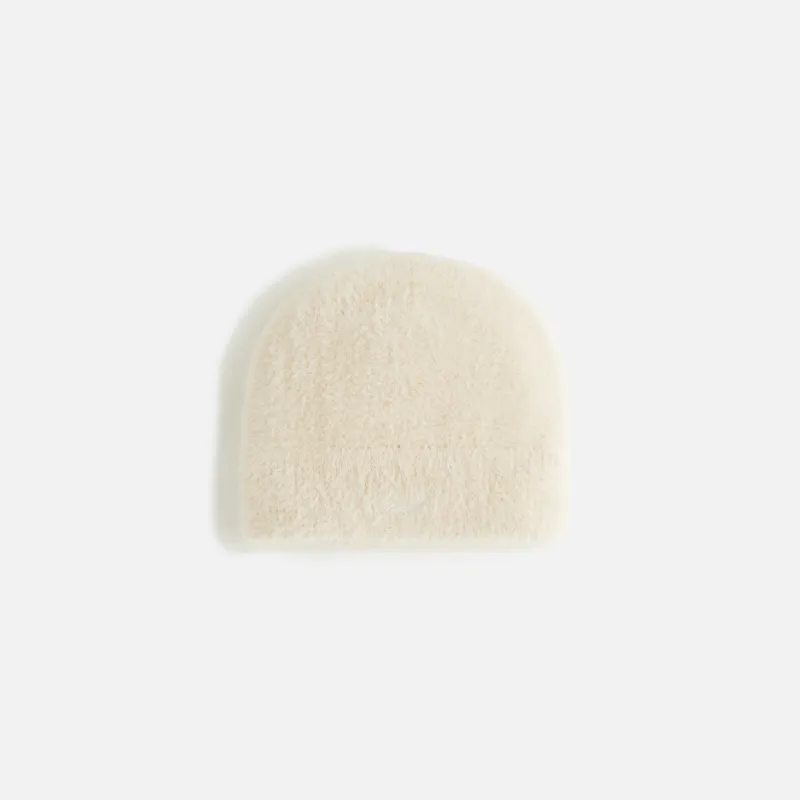 Kith Women Shaggy Beanie - Muslin sold by Kith
