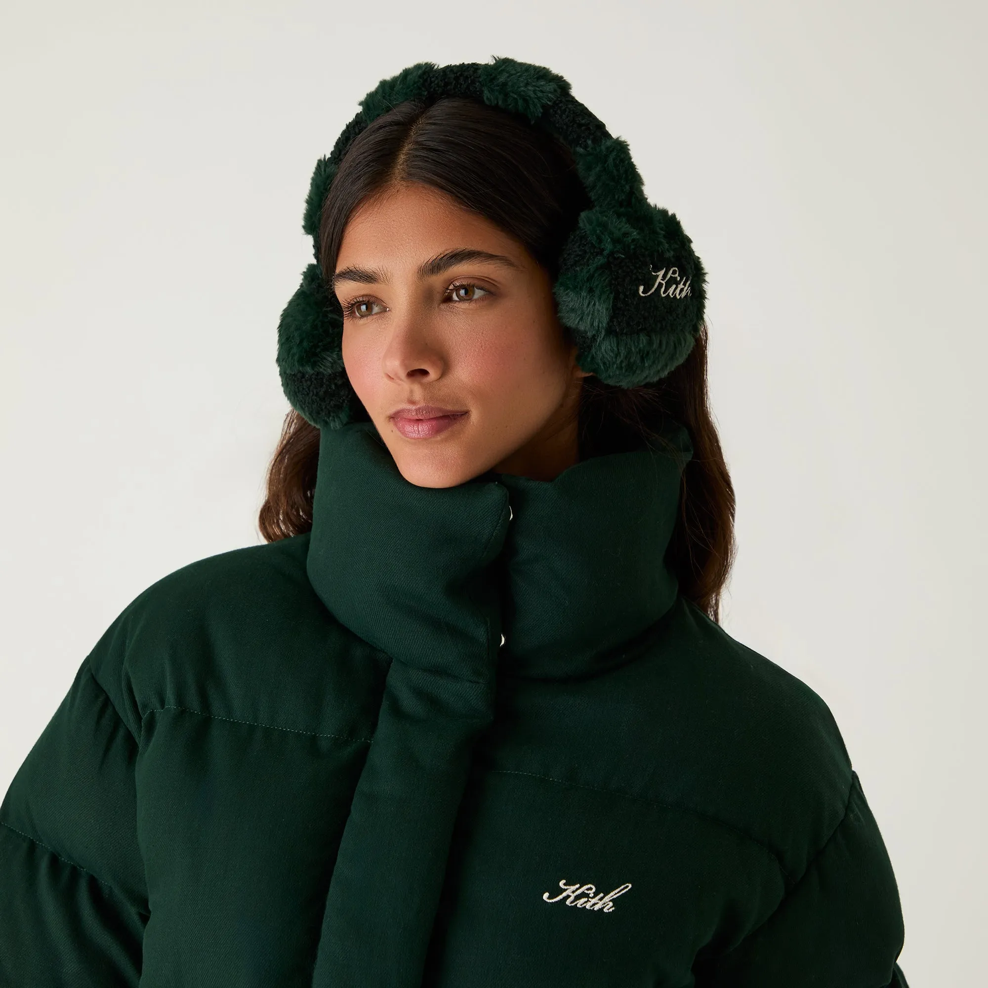 Kith Women Monogram Sherpa Ear Muff - Stadium sold by Kith product image thumbnail 2
