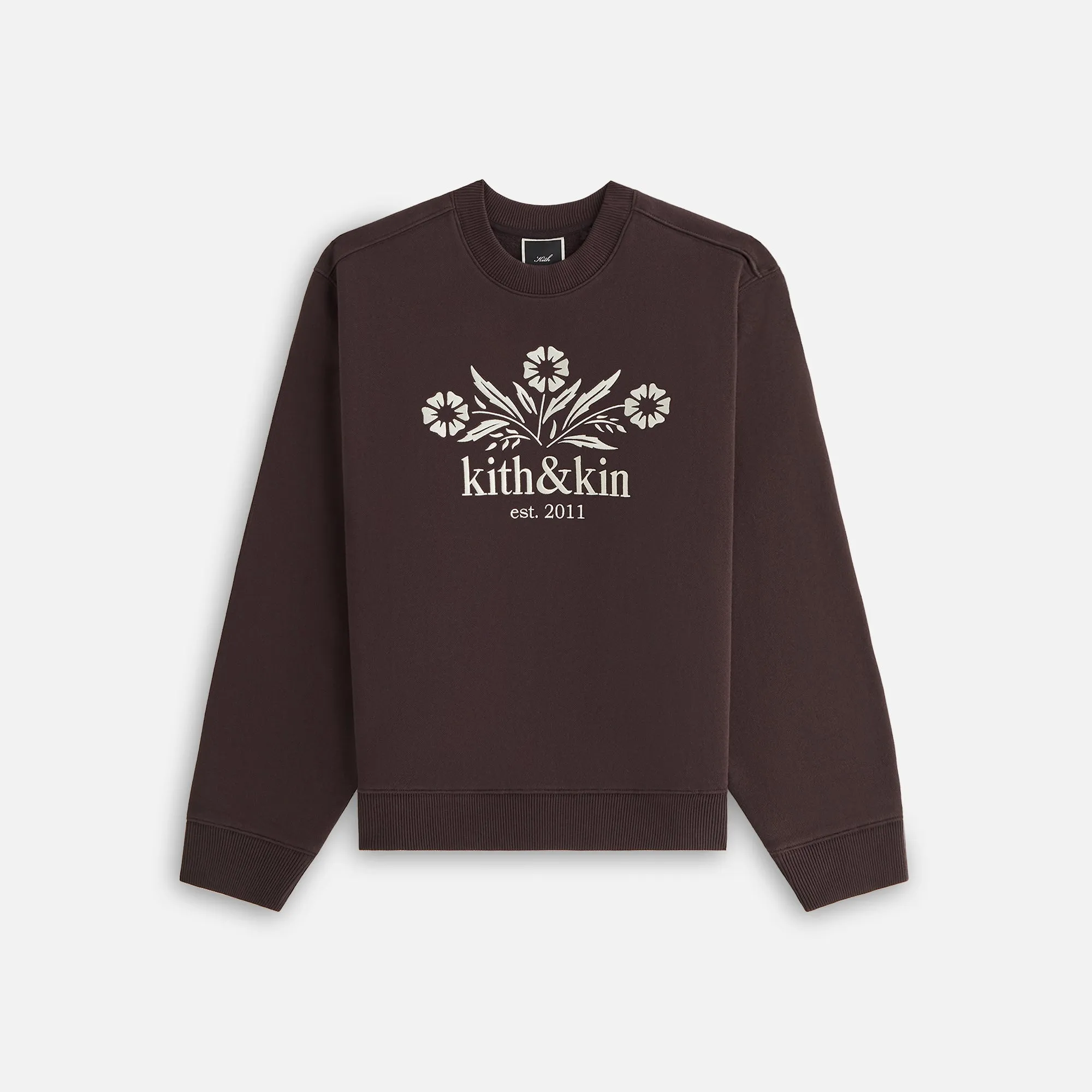 Kith Women Ashwin Kith & Kin Bellflower Crewneck - Incognito sold by Kith