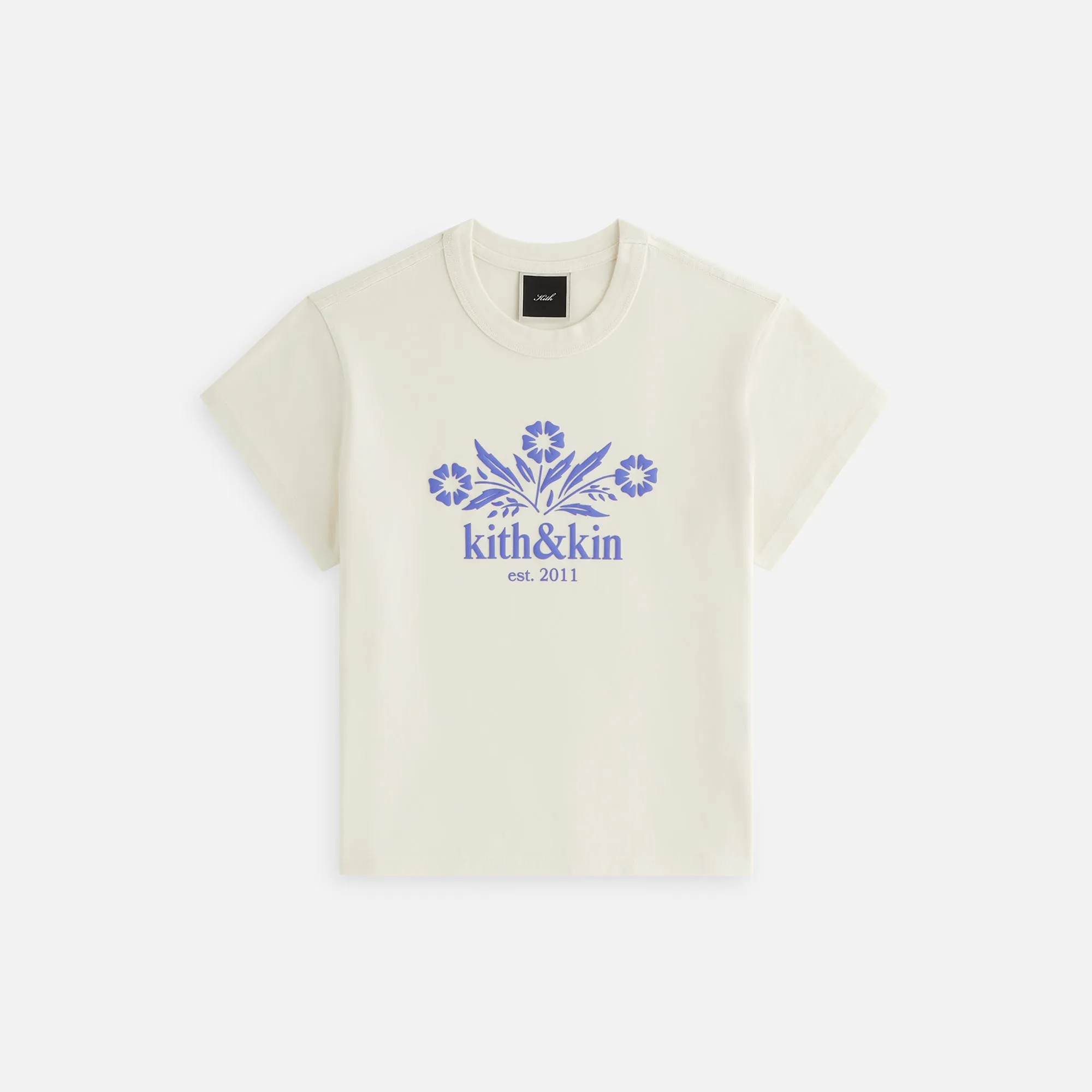 Kith Women Mulberry Kith & Kin Bellflower Vintage Tee - Muslin sold by Kith