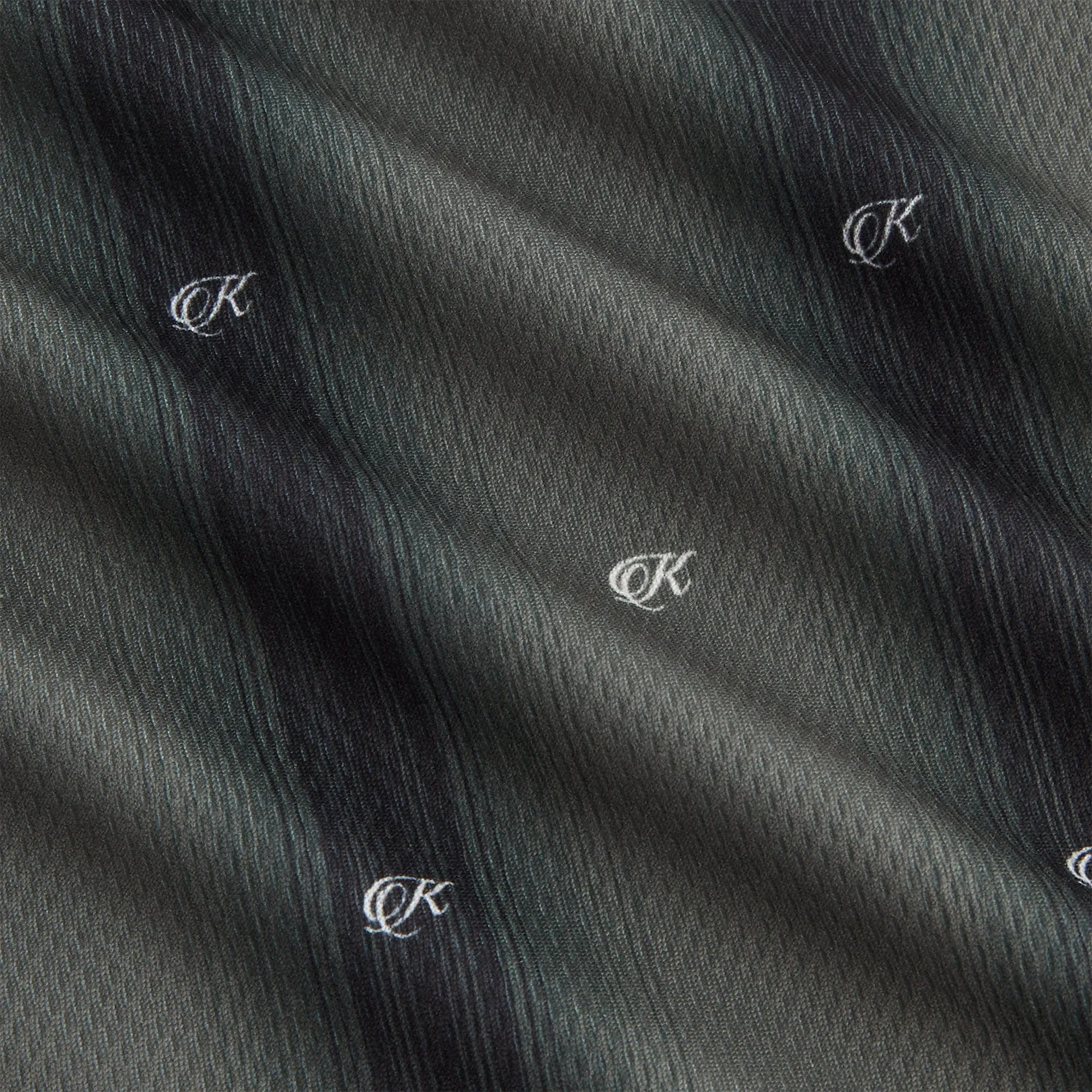 Kith Women Ridley Polo Monogram Long Sleeve Jersey - Black sold by Kith product image thumbnail 5