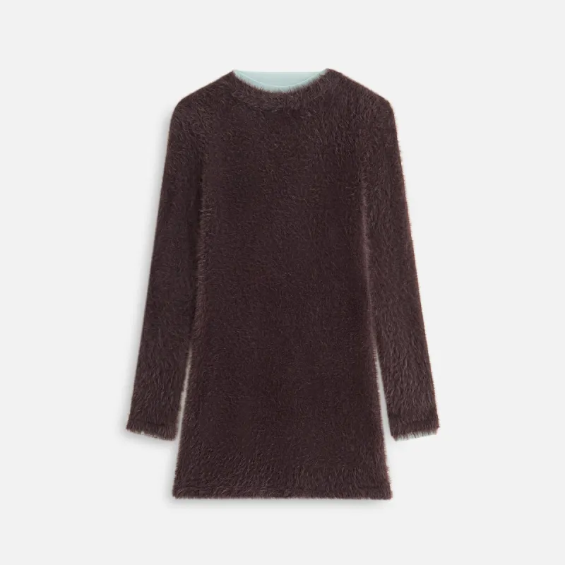 Kith Women Anwen Mohair Mini Dress - Incognito sold by Kith