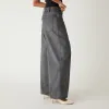Kith Women Miren Microsuede Five Pocket Pant - Asteroid sold by Kith