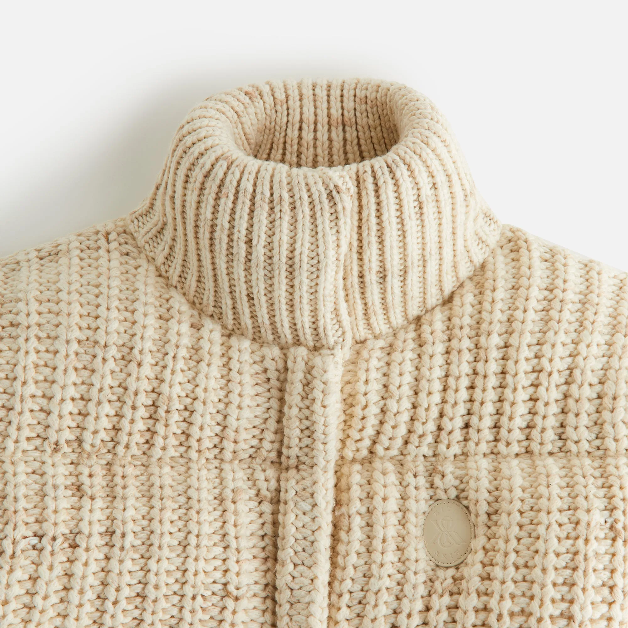 Kith Women Wynne Sweater Puffer - Muslin sold by Kith product image thumbnail 4