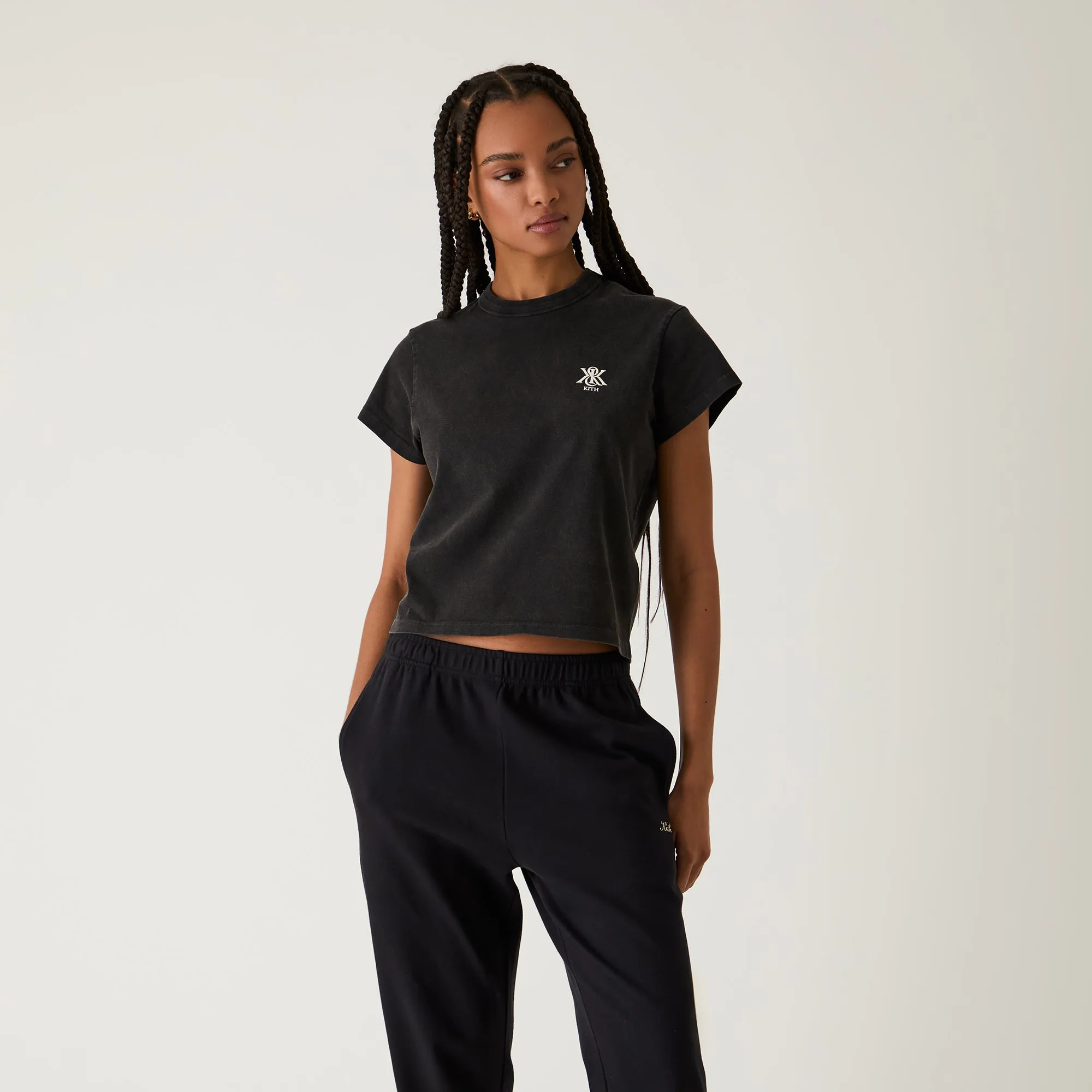 Kith Women Mulberry Vintage Tee - Black sold by Kith product image thumbnail 2