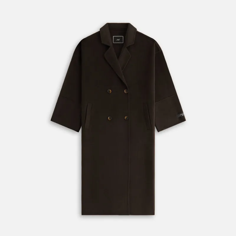 Kith Women Merra Double Breasted Coat - Incognito sold by Kith