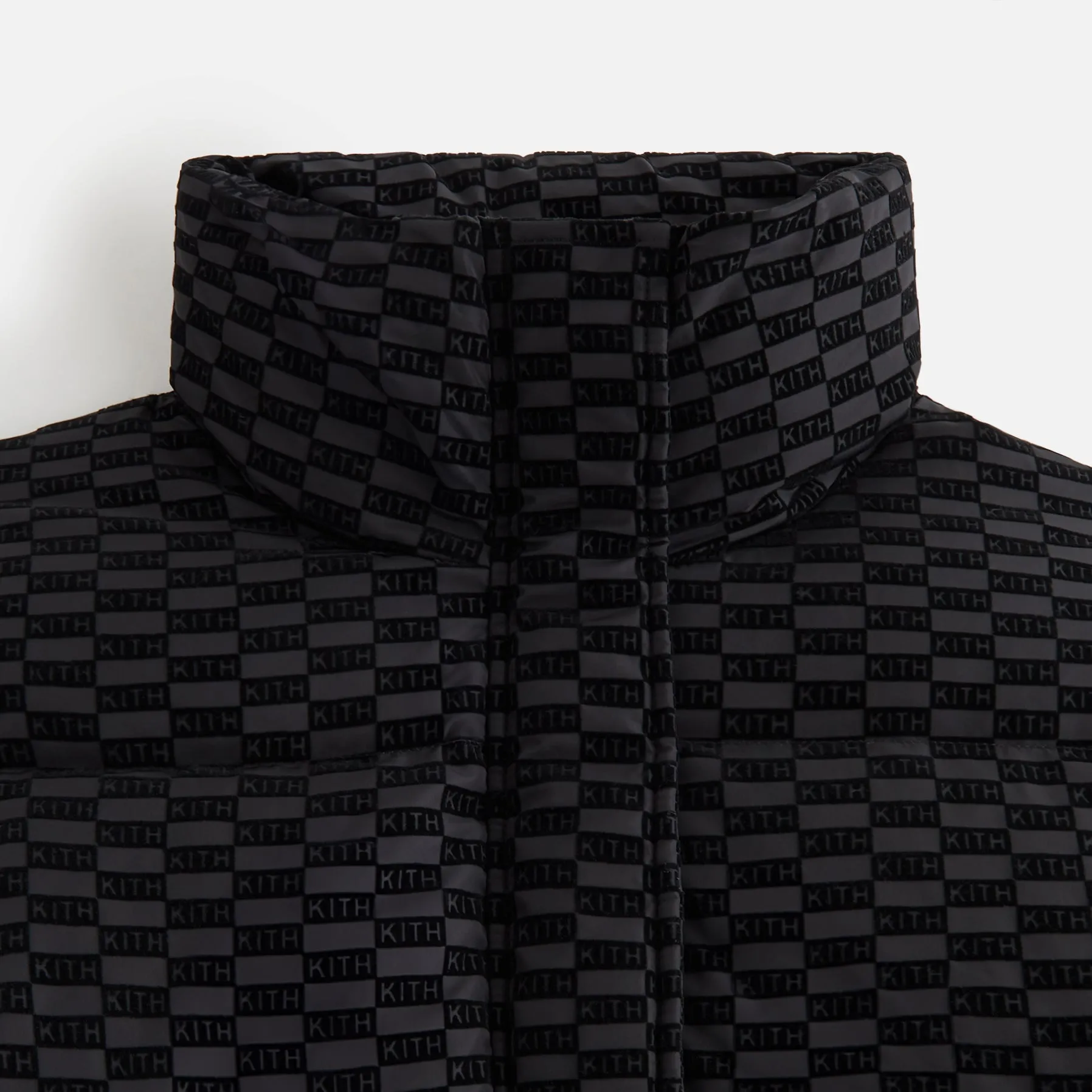 Kith Women Wynne Monogram Convertible Puffer - Black sold by Kith product image thumbnail 5