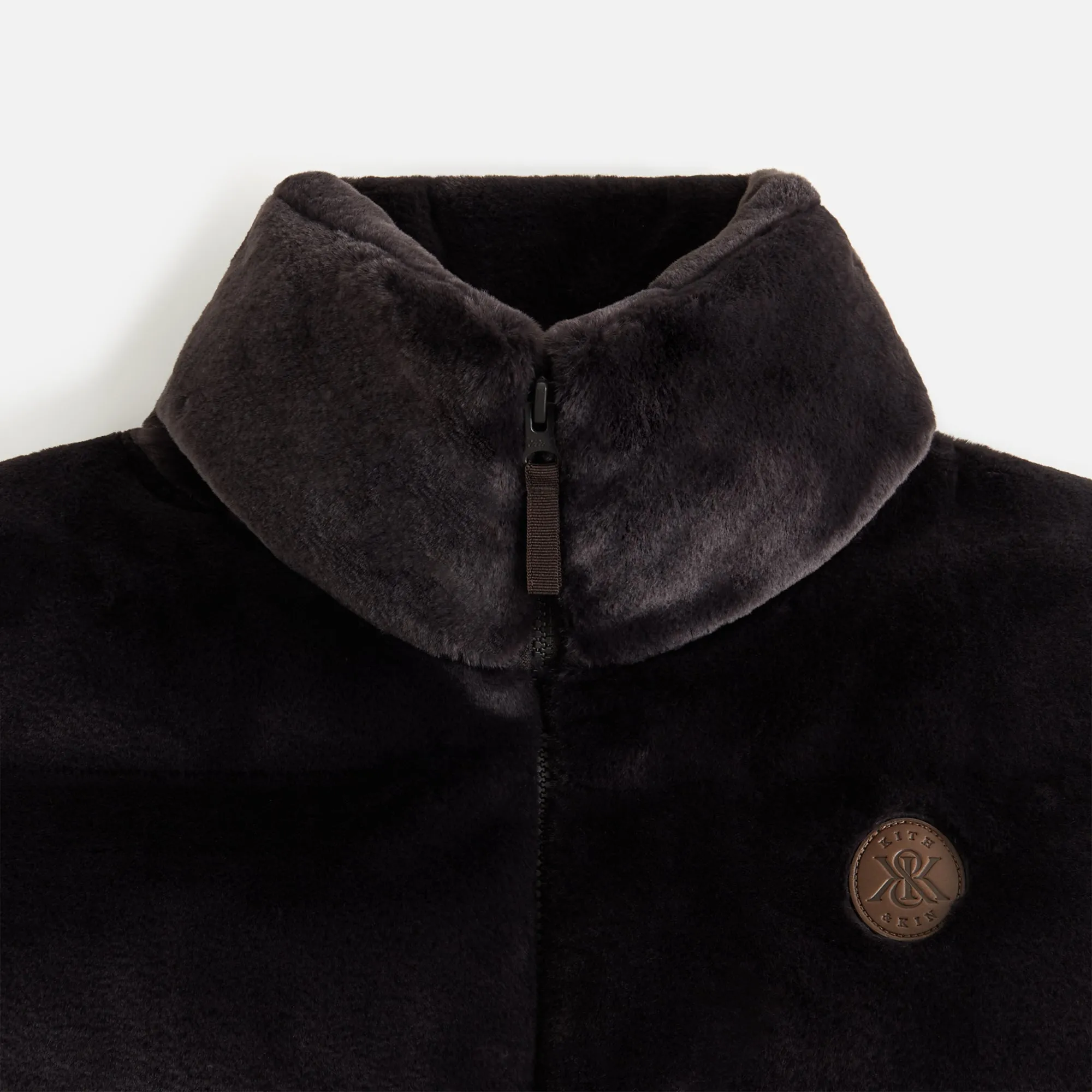 Kith Women Wynne Teddy Fur Puffer - Incognito sold by Kith product image thumbnail 4
