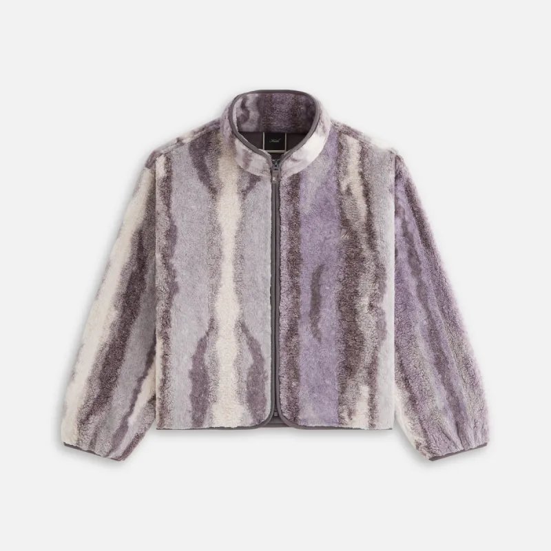 Kith Women Waverly II Jacquard Fur Jacket - Thunder sold by Kith