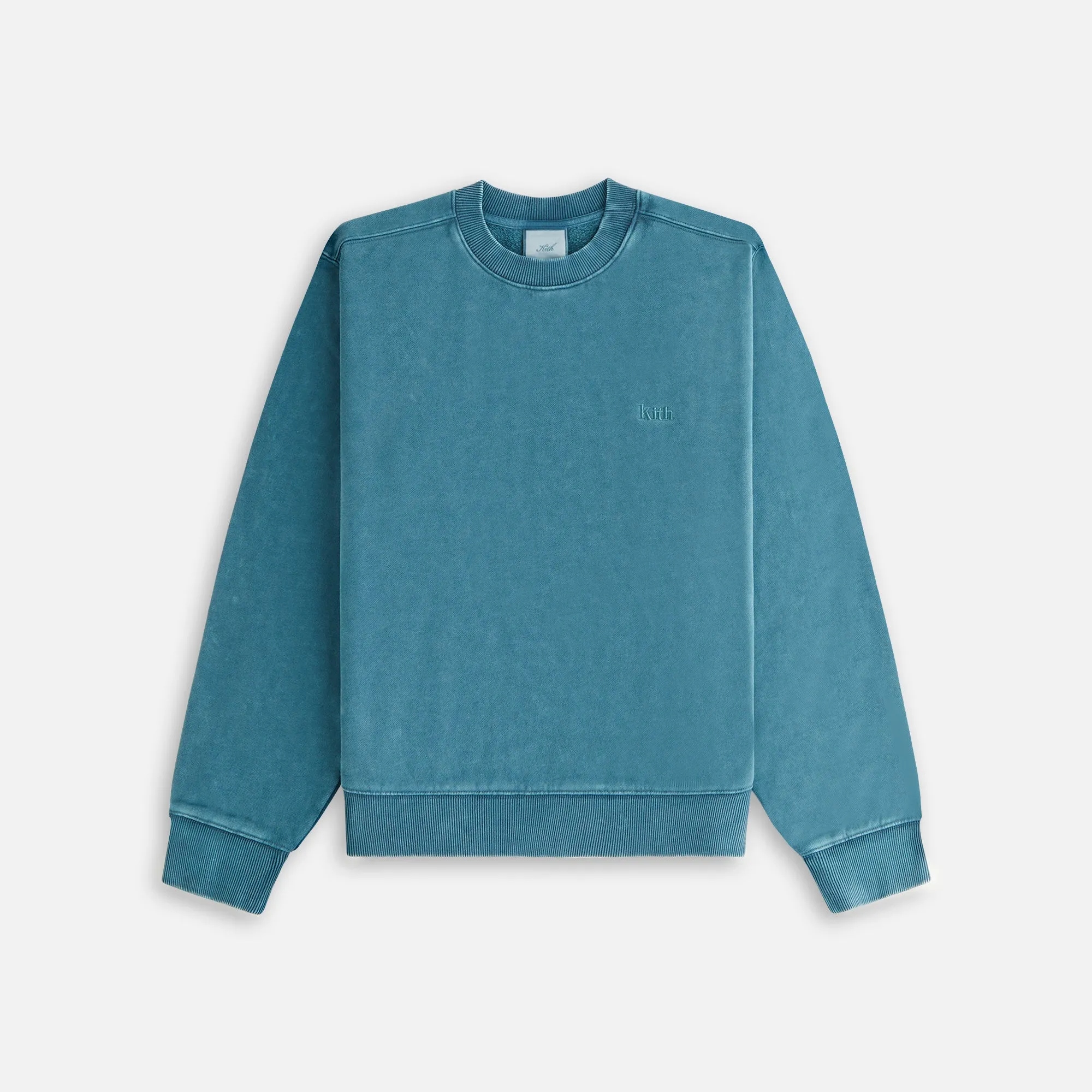 Kith Women Ashwin Sueded Crewneck - Anchor sold by Kith
