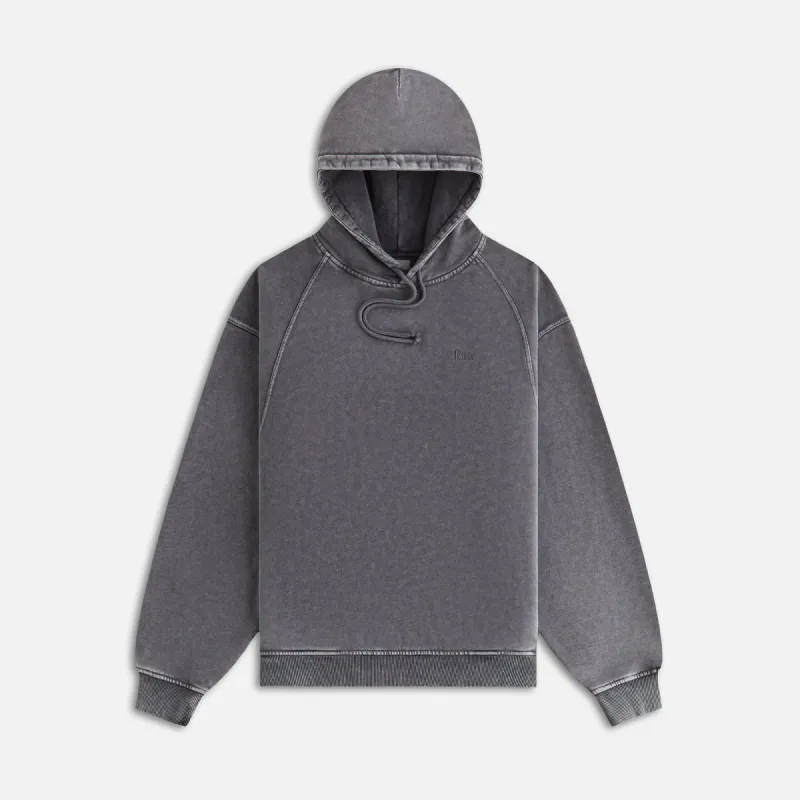 Kith Women Maverick Sueded Hoodie - Black sold by Kith