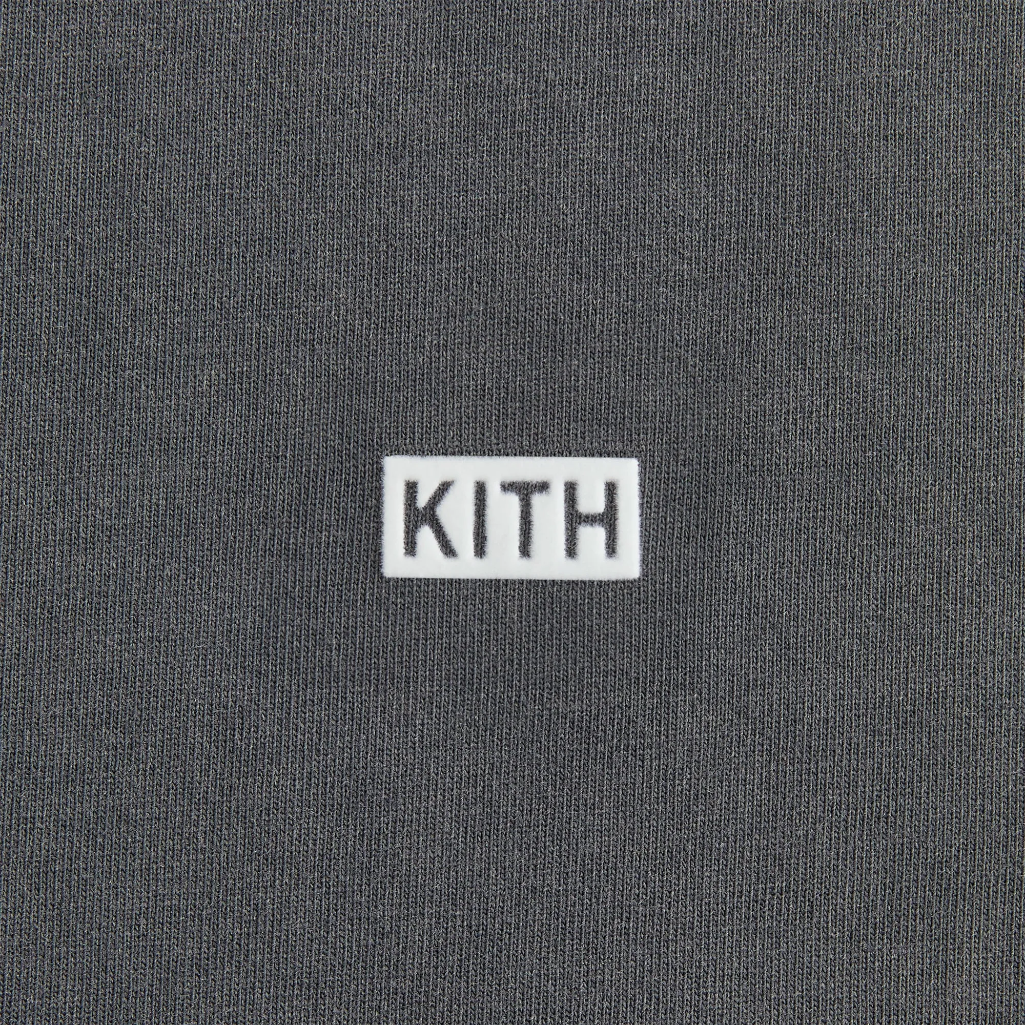 Kith Women Mock Neck Vintage Sueded Tee - Black sold by Kith product image thumbnail 3