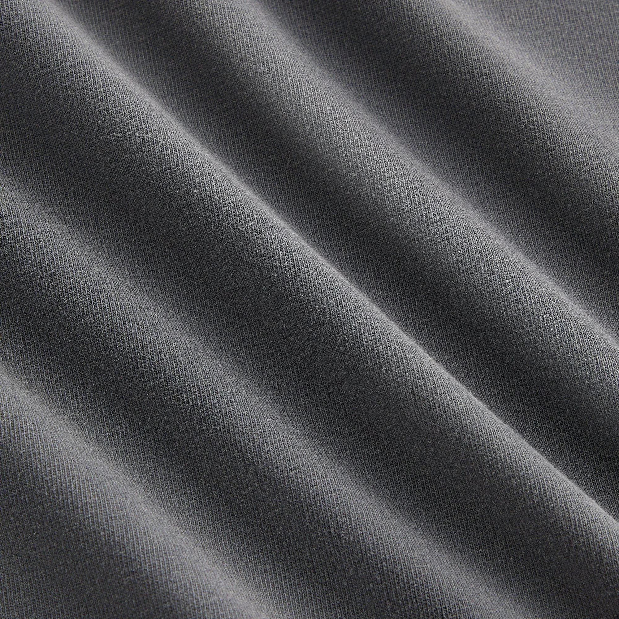 Kith Women Mock Neck Vintage Sueded Tee - Black sold by Kith product image thumbnail 4