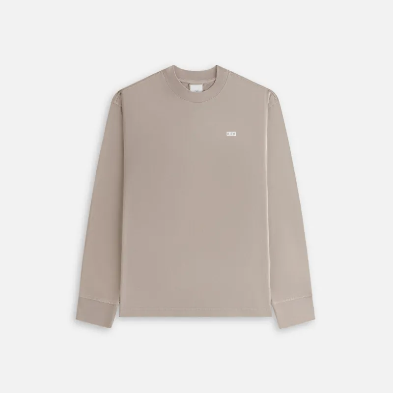 Kith Women Oversized Sonoma Sueded Long Sleeve - Quicksand sold by Kith