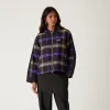 Kith Women Corwin Flannel Coach Zip - Incognito sold by Kith