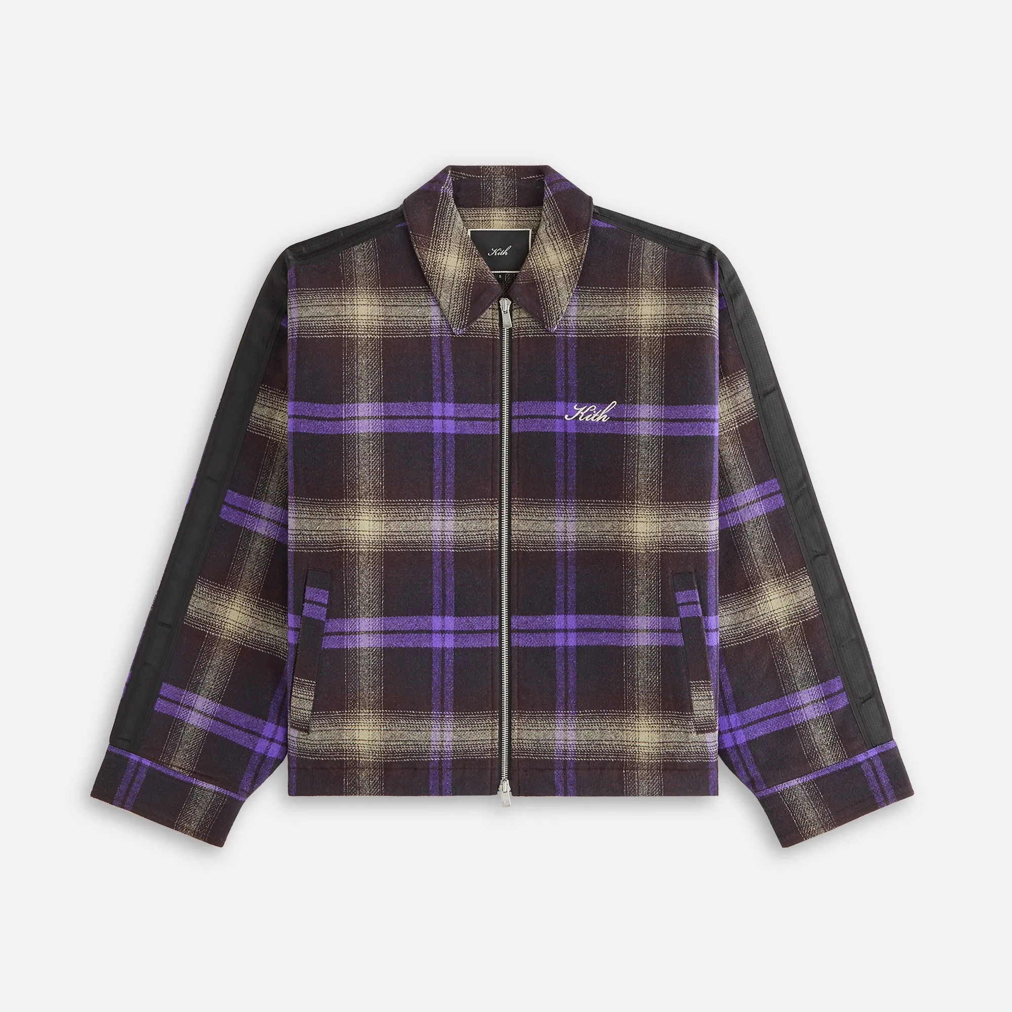 Kith Women Corwin Flannel Coach Zip - Incognito sold by Kith