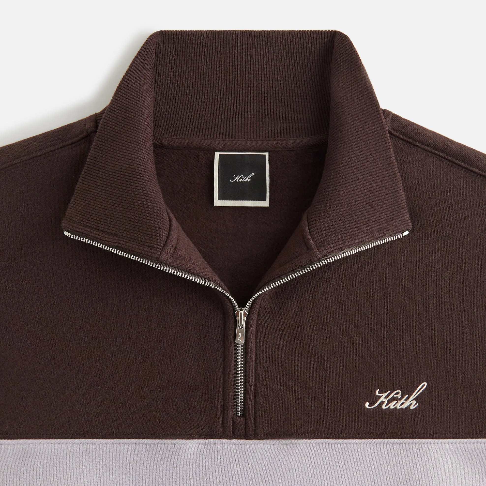 Kith Women Hunter Panelled Quarter Zip - Incognito sold by Kith product image thumbnail 4