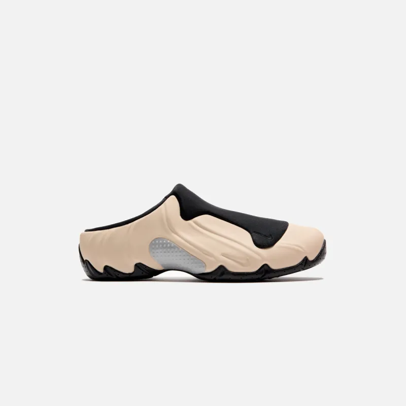 Nike Clogposite - Sanddrift / Black / Metallic Silver / University Red sold by Kith