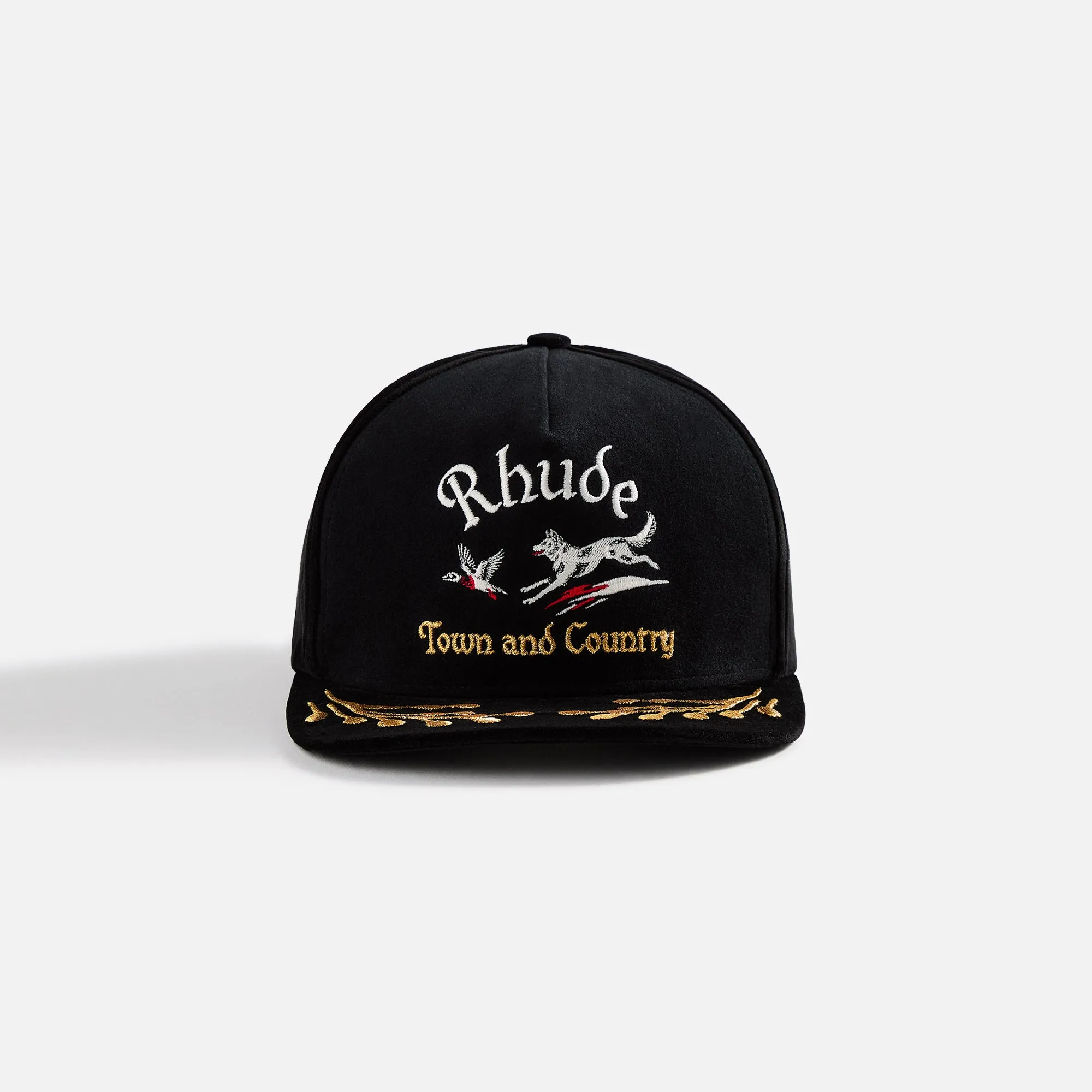 Rhude Wine Country Souvenir Cap - Black sold by Kith