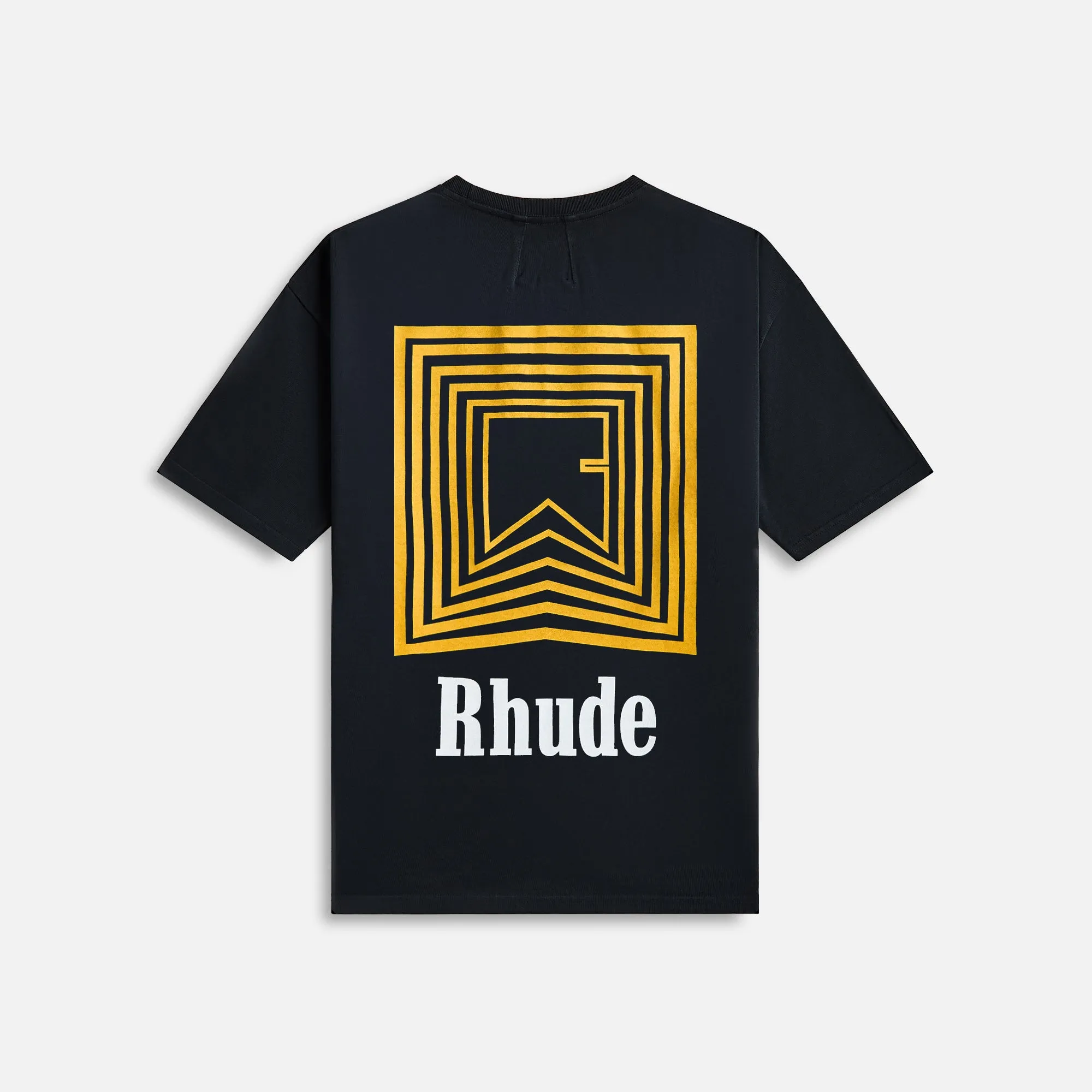 Rhude Chevron Logo Repeat Tee - Vintage Black sold by Kith product image thumbnail 2