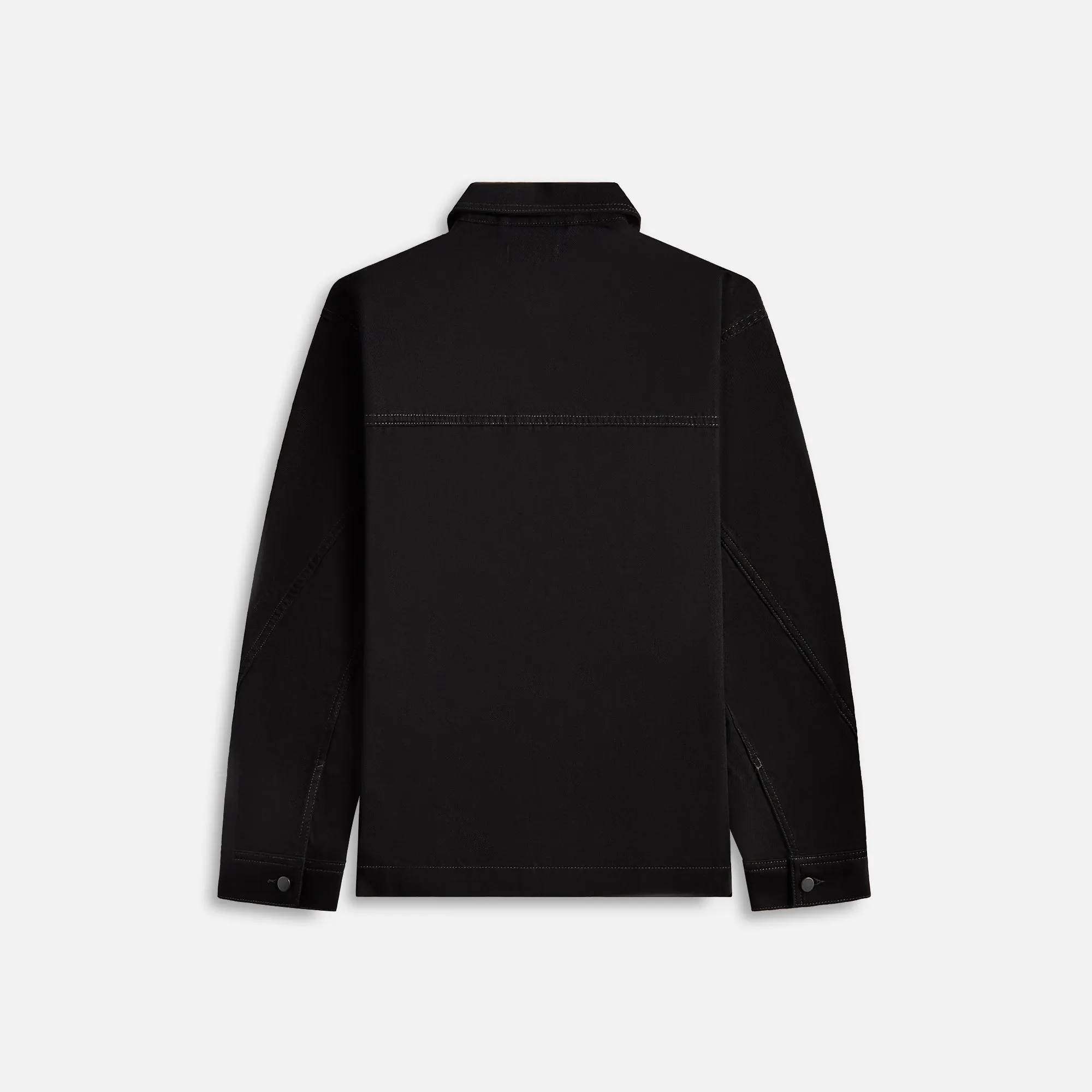 Lemaire Twisted Sleeve Boxy Overshirt - Black sold by Kith product image thumbnail 2