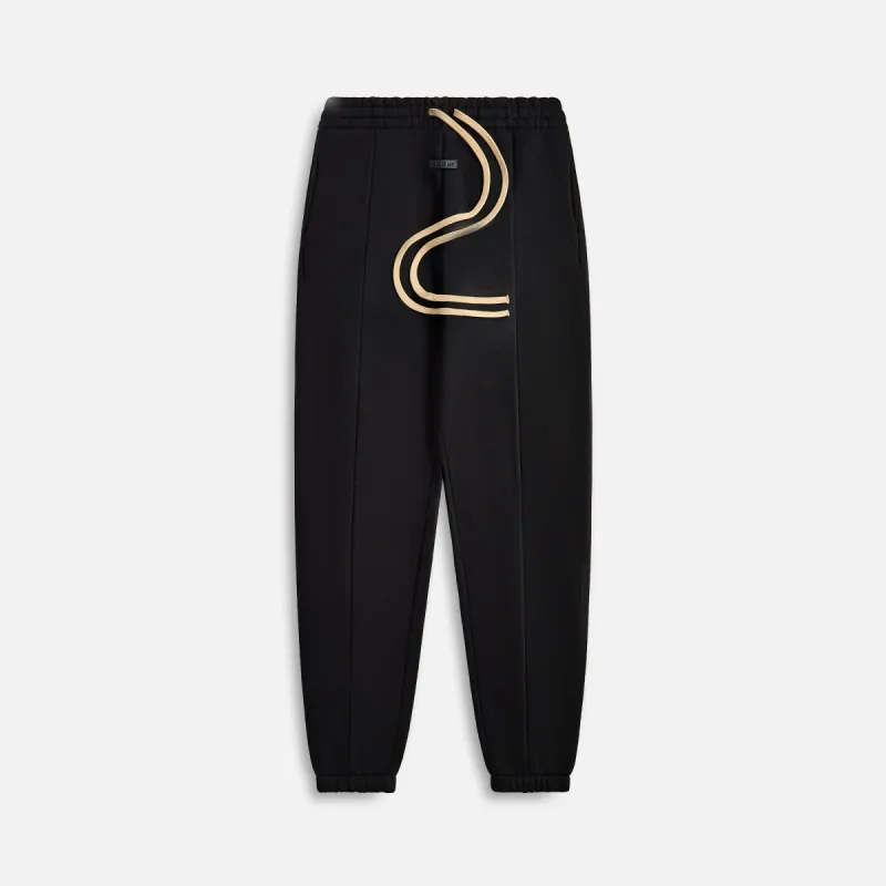Fear of God Fleece Sweatpant - Black sold by Kith