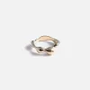 Faris Seep Ring - Gold sold by Kith