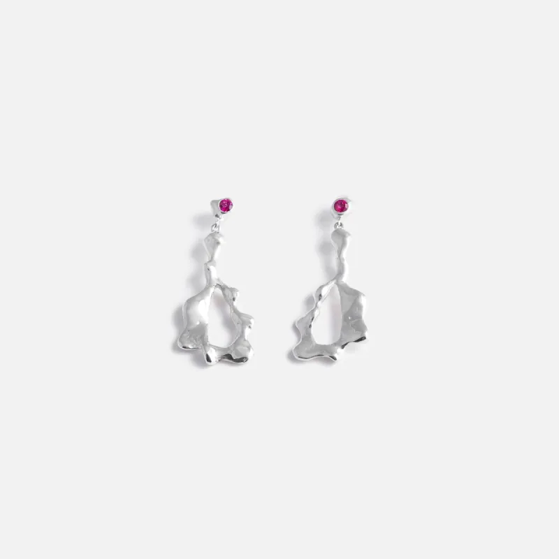 Faris Cora Drops - Silver sold by Kith