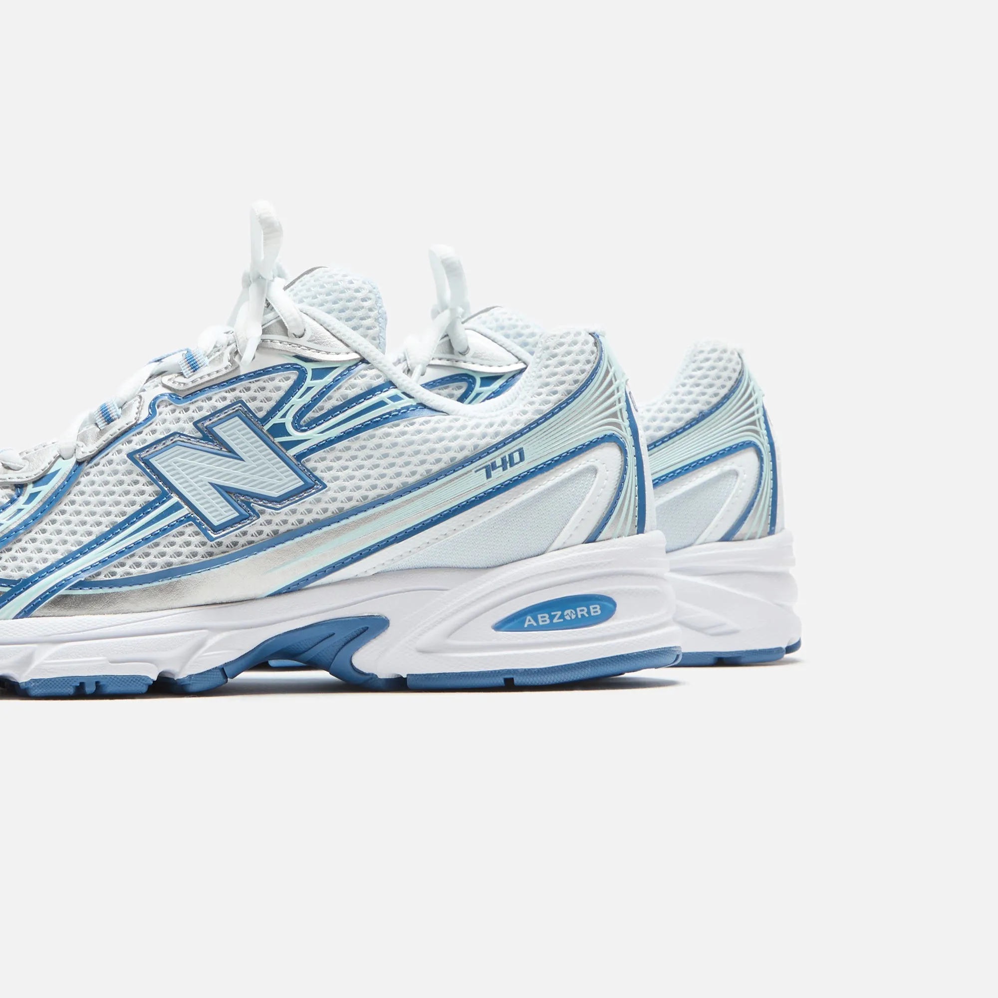 New Balance 740 - Ice Blue / Sea Stone / White sold by Kith product image thumbnail 3