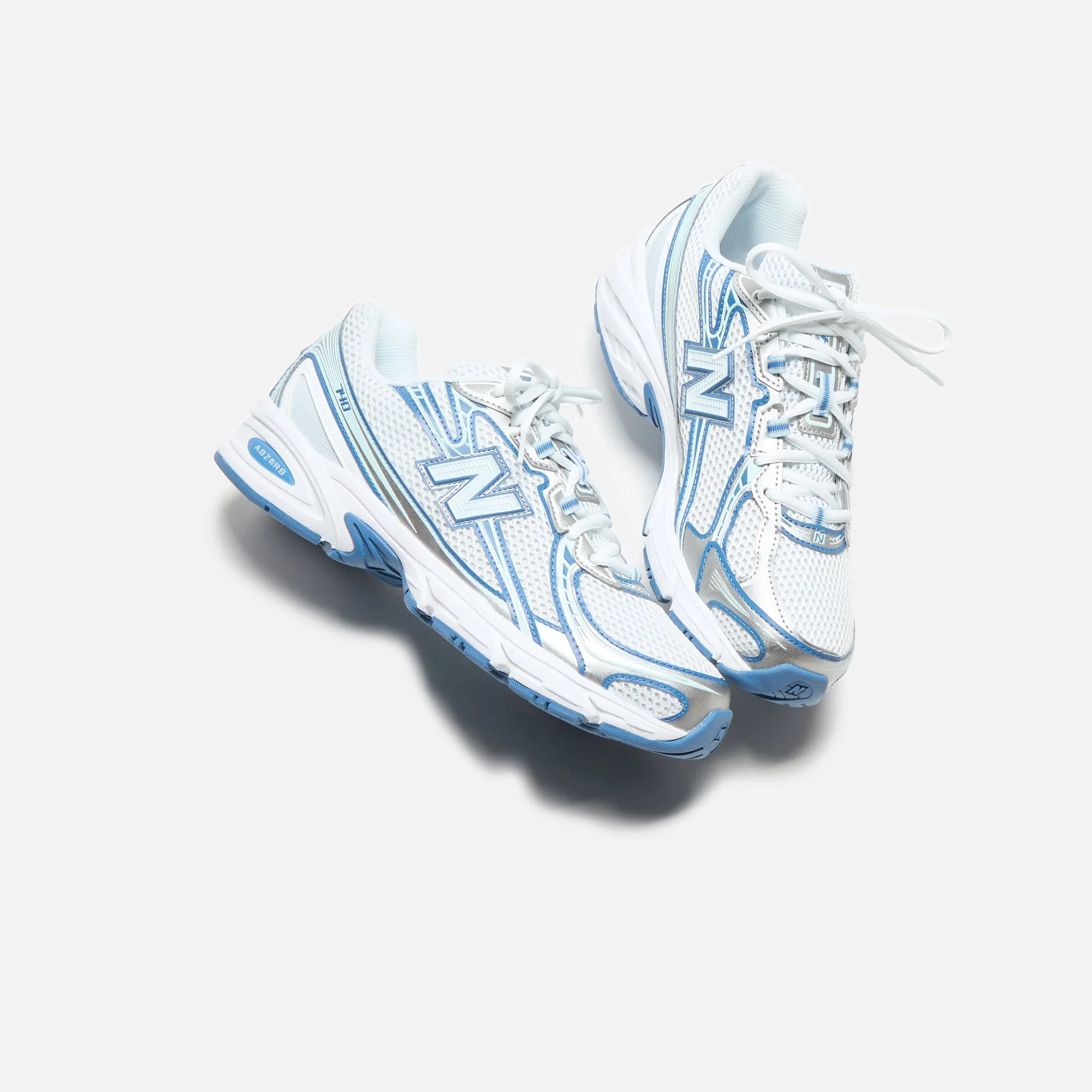 New Balance 740 - Ice Blue / Sea Stone / White sold by Kith product image thumbnail 5