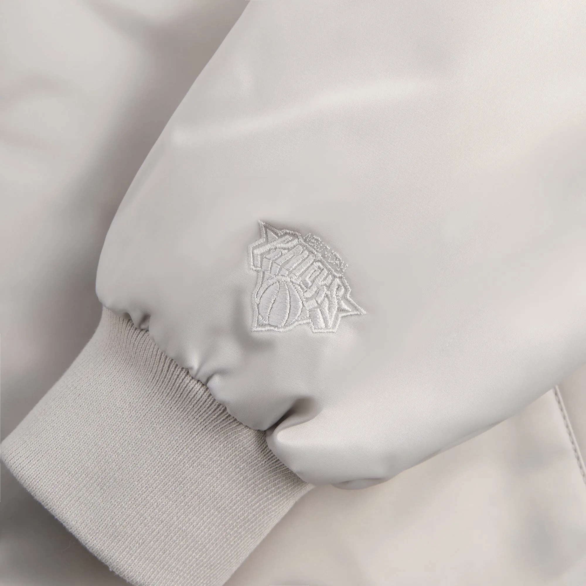 Kith for the New York Knicks Empire Satin Bomber Jacket - Wake sold by Kith product image thumbnail 5