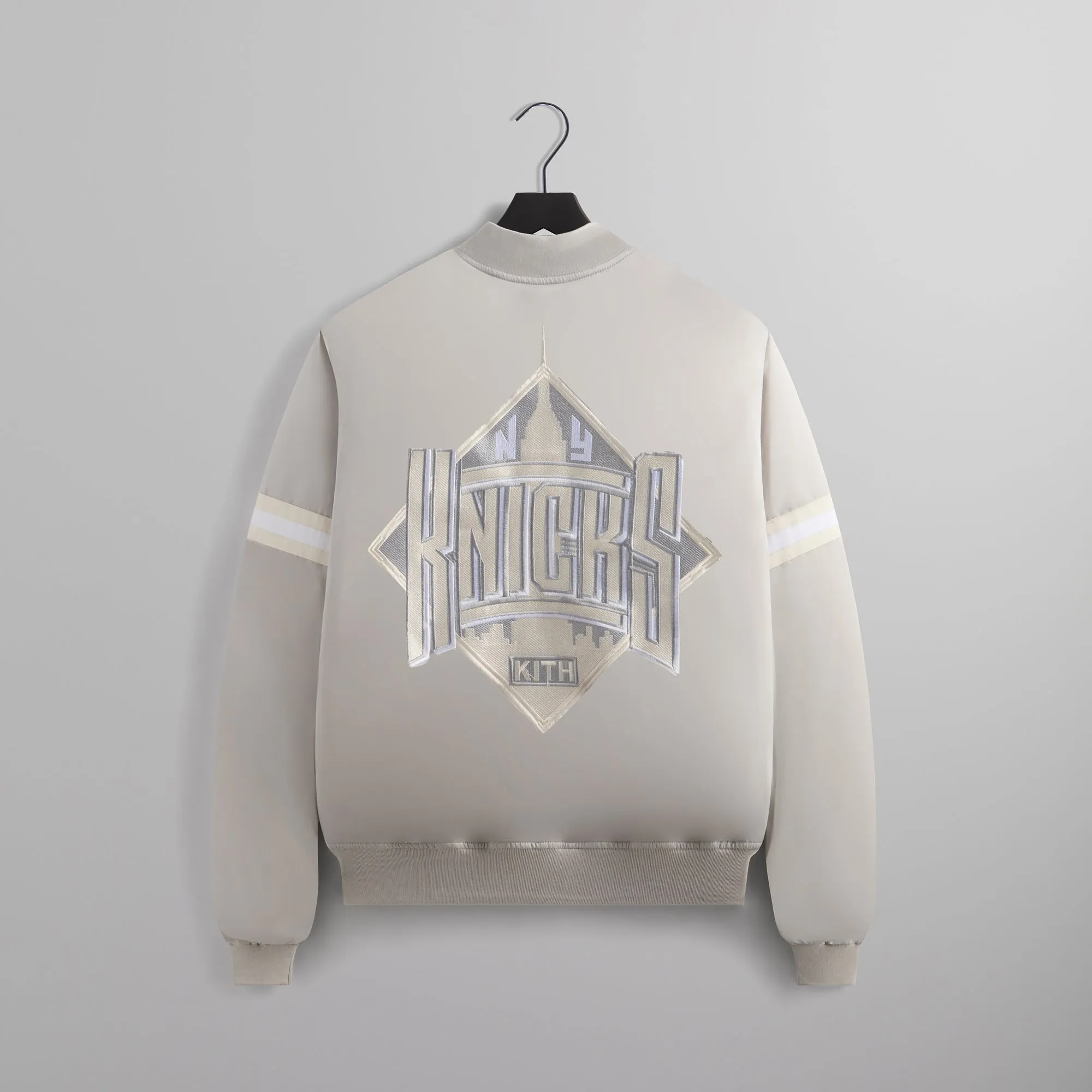 Kith for the New York Knicks Empire Satin Bomber Jacket - Wake sold by Kith product image thumbnail 3