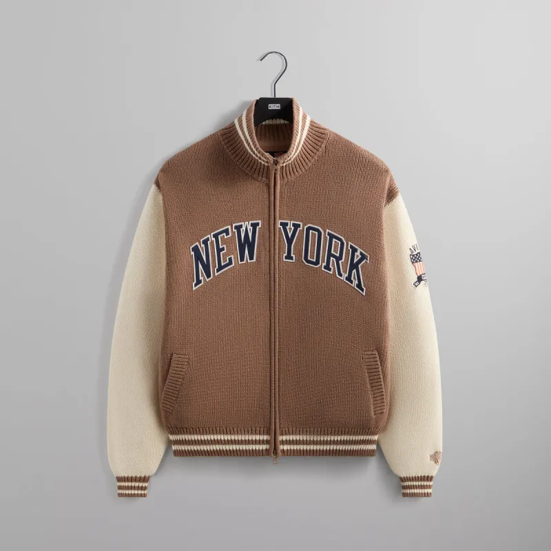 Kith & AVIREX for the New York Knicks Wings Wyona Full Zip Sweater - Stock sold by Kith