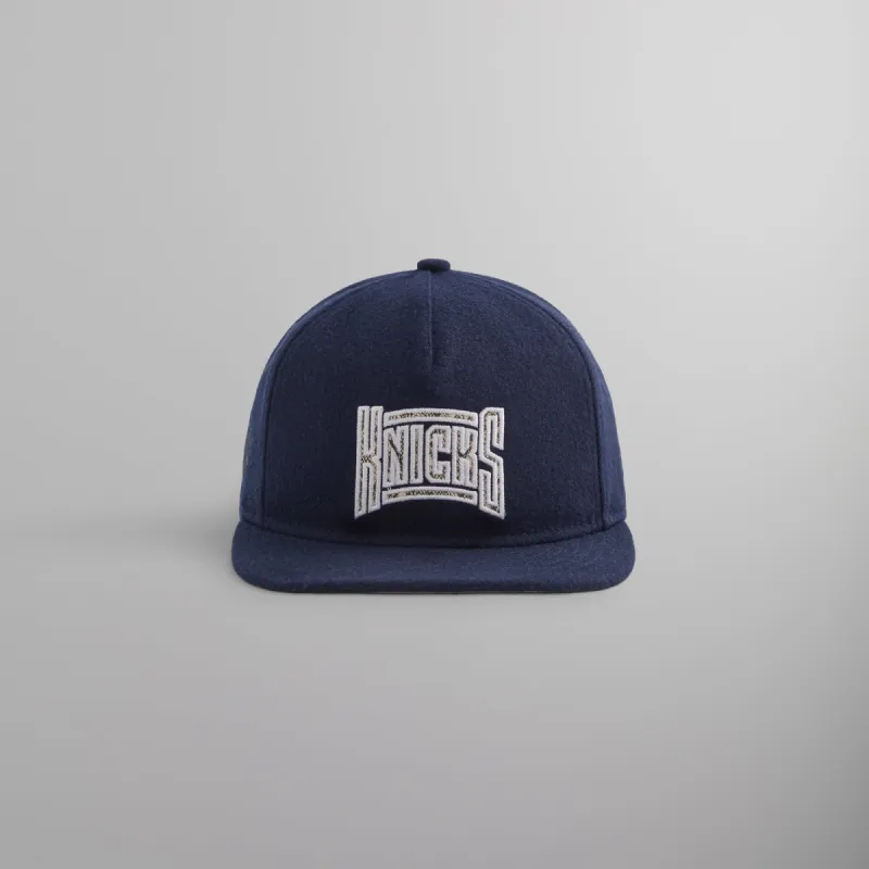 Kith & New Era for the New York Knicks Wool 9FIFTY Snapback - Nocturnal sold by Kith