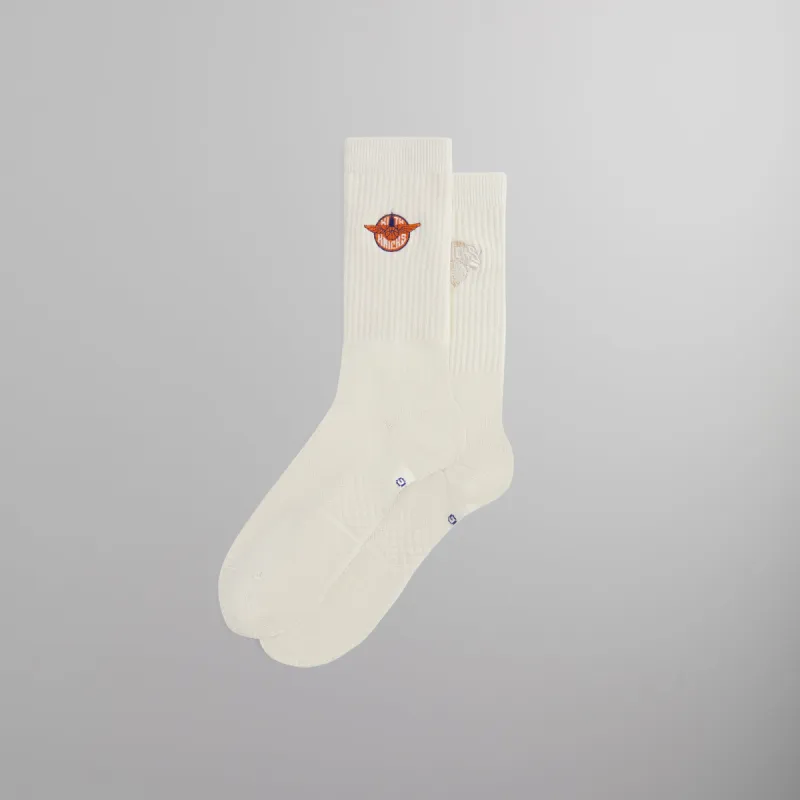 Kith & Stance for the New York Knicks Wingman Crew Socks - Silk sold by Kith