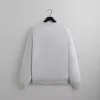 Kith for the New York Knicks Laurel Vintage Nelson Crewneck - Light Heather Grey sold by Kith