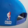 Kith & New Era for the New York Knicks Wrinkle Nylon 9FIFTY Snapback - Royal sold by Kith