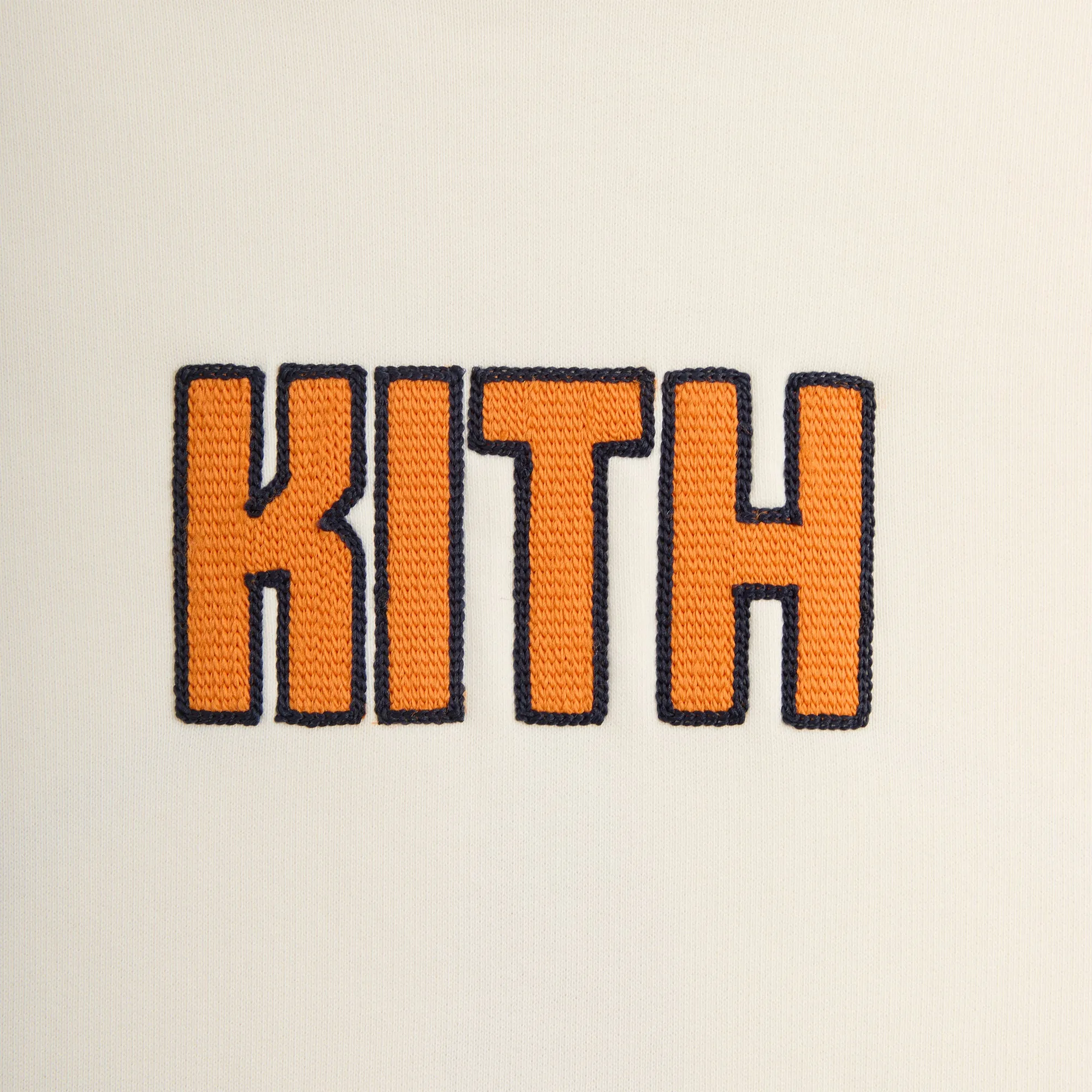 Kith for the New York Knicks Wingman Vintage Nelson Hoodie - Sandrift sold by Kith product image thumbnail 3