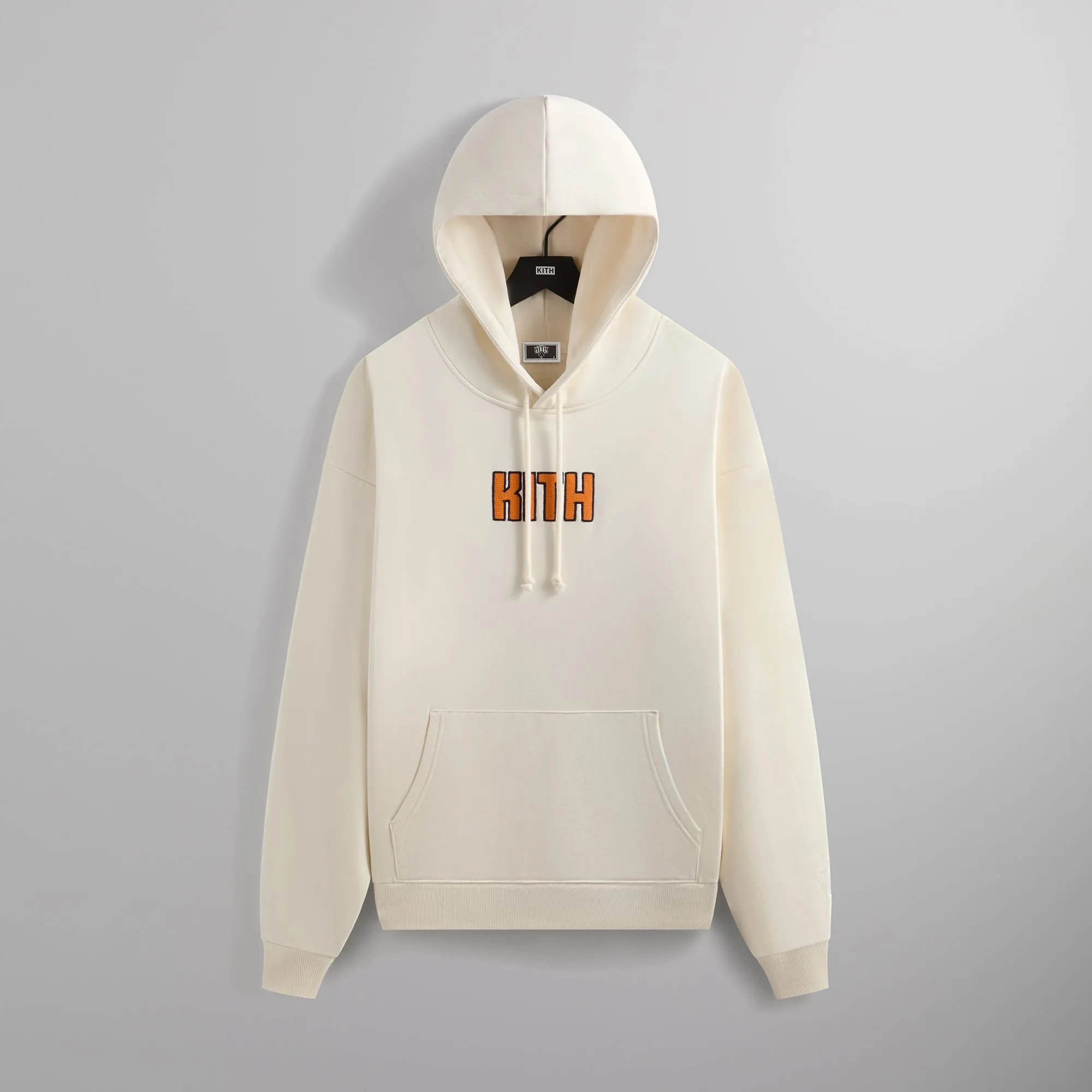 Kith for the New York Knicks Wingman Vintage Nelson Hoodie - Sandrift sold by Kith