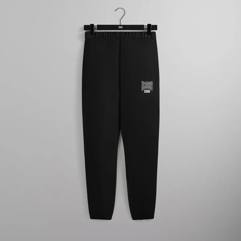 Kith for the New York Knicks Arched Vintage Nelson Sweatpant - Black sold by Kith
