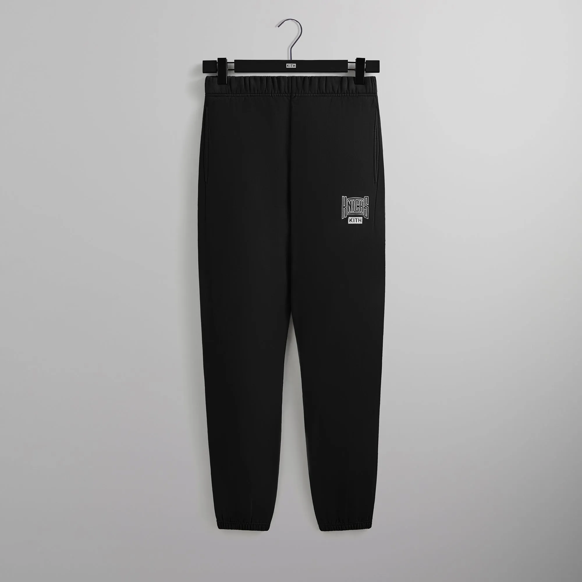 Kith for the New York Knicks Arched Vintage Nelson Sweatpant - Black sold by Kith