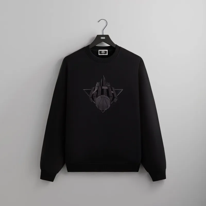 Kith for the New York Knicks Empire Vintage Nelson Crewneck - Black sold by Kith