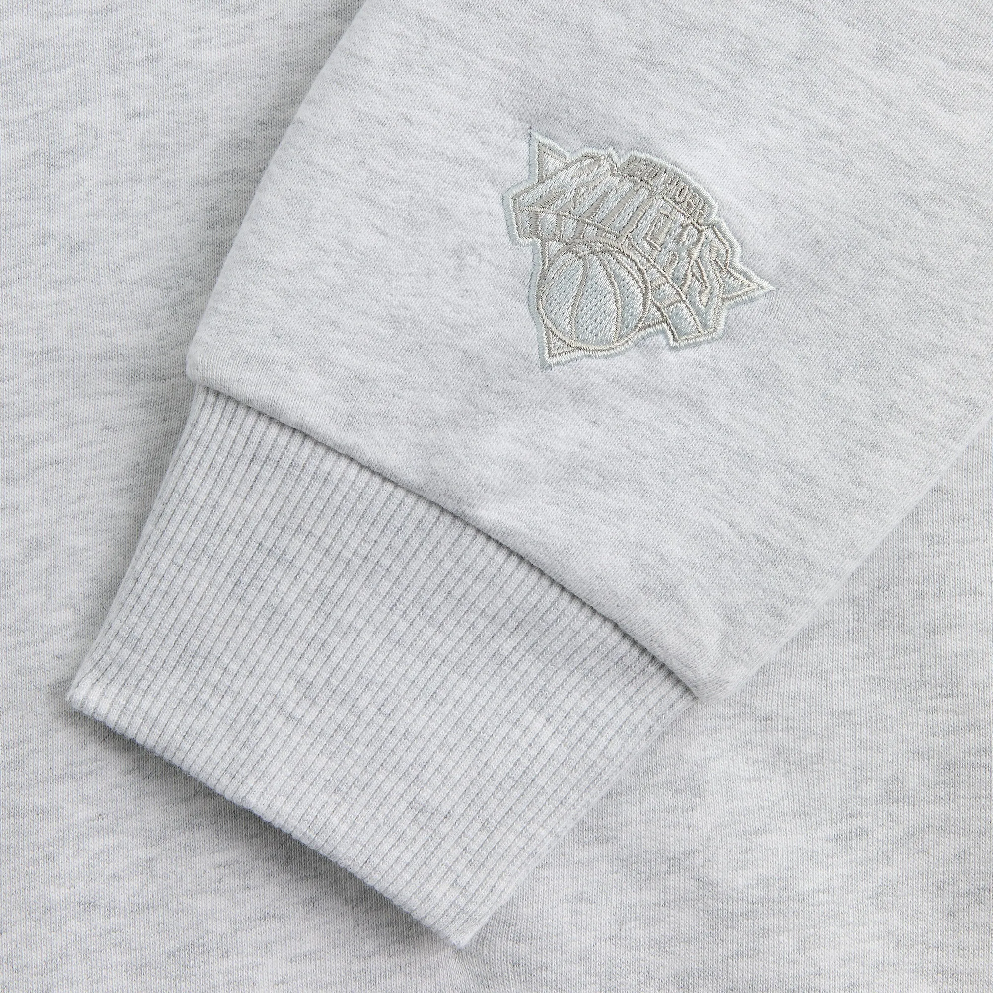 Kith for the New York Knicks Y2K Vintage Nelson Crewneck - Light Heather Grey sold by Kith product image thumbnail 4