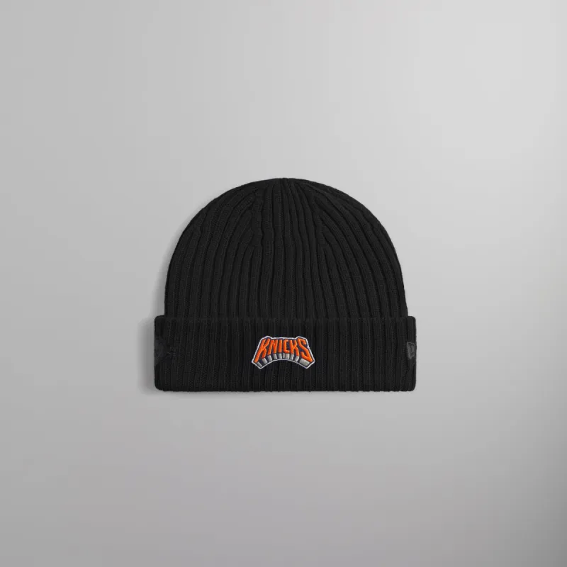 Kith for the New York Knicks Archway Beanie - Black sold by Kith